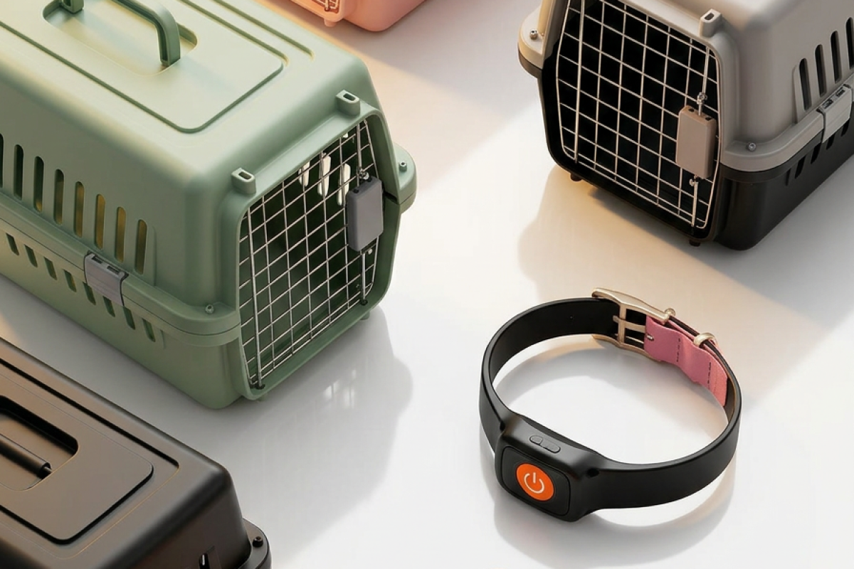 Starvey Global B2B pet products range - IATA-compliant pet travel carriers, GPS dog trackers, and remote dog training collars for global pet businesses